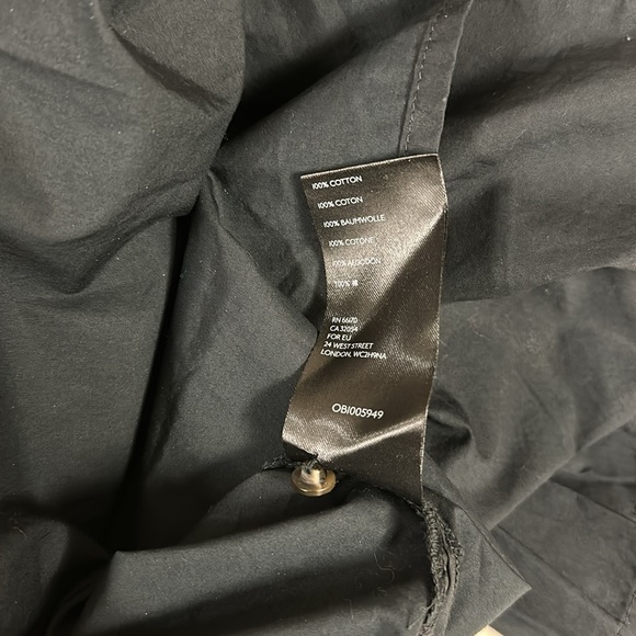 🔥🔥🔥NEW Maeve By Anthropologie Black Long Sleeve Bell Sleeve Blouse - Picture 6 of 6